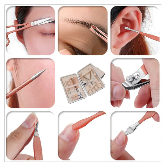 Manicura y Pedicura Kit de 18 piezas