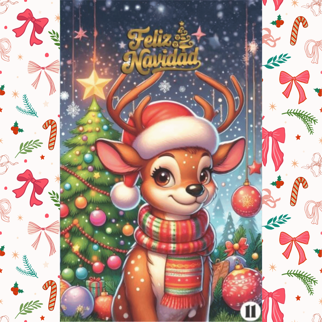 Funda Navideña para Puerta