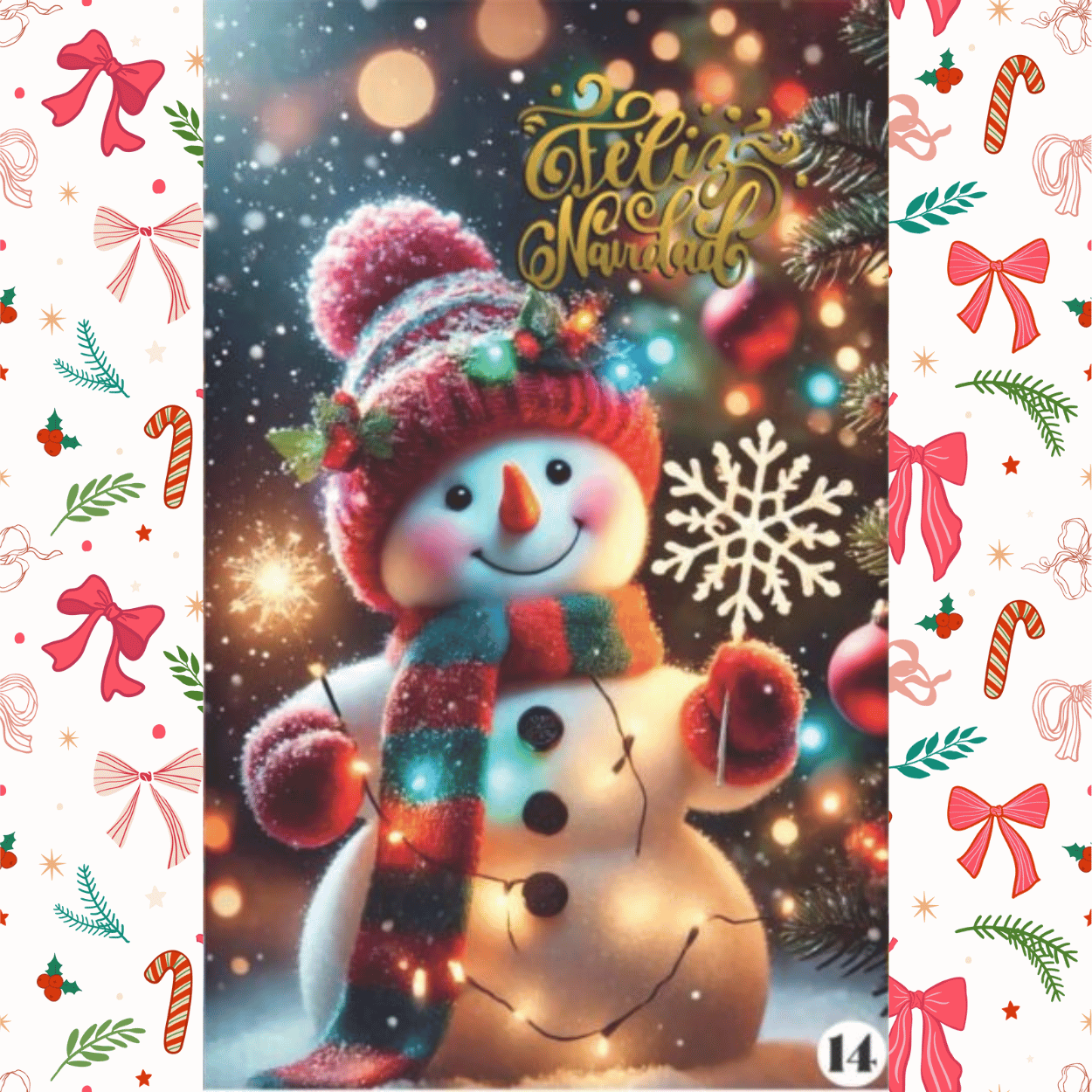 Funda Navideña para Puerta