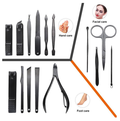 Manicura y Pedicura Kit de 18 piezas