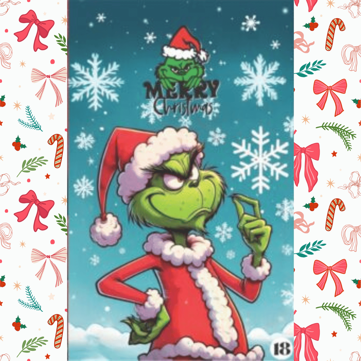 Funda Navideña para Puerta