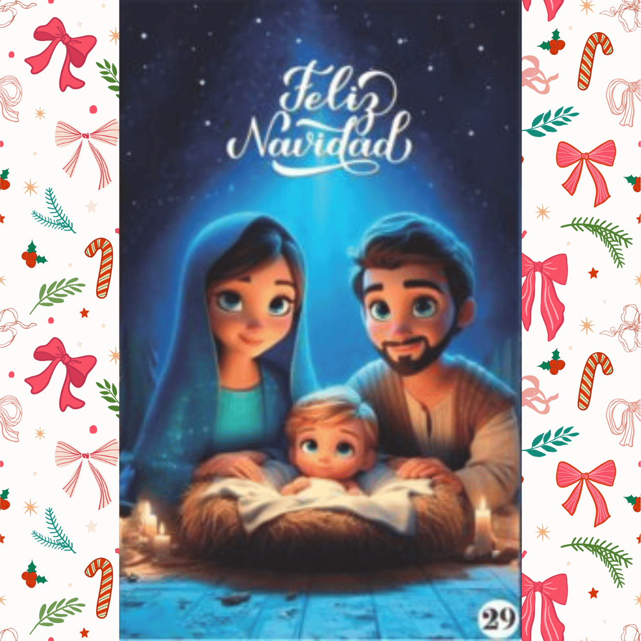 Funda Navideña para Puerta