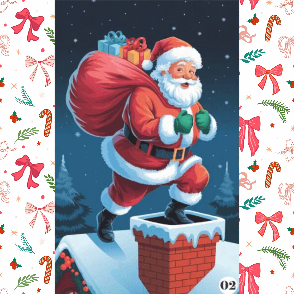 Funda Navideña para Puerta