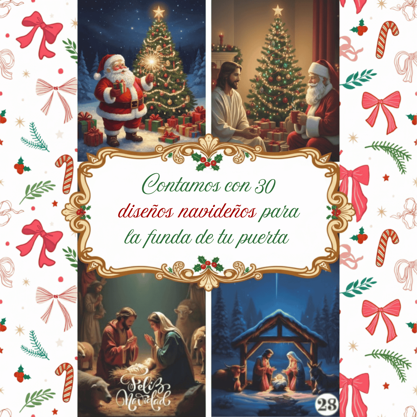 Funda Navideña para Puerta