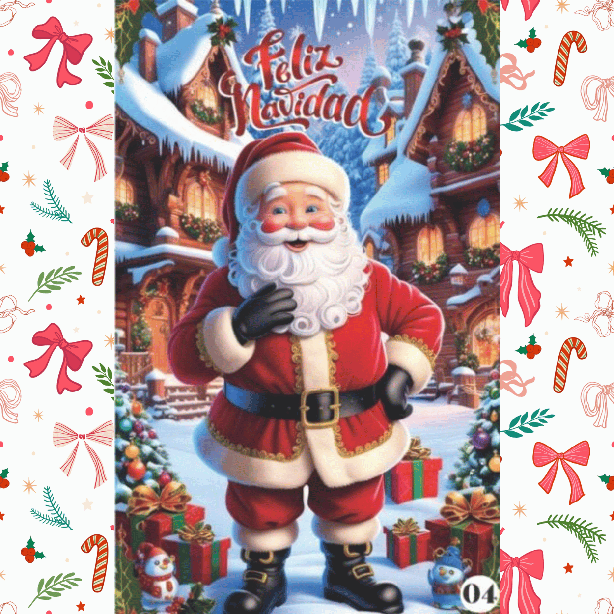 Funda Navideña para Puerta