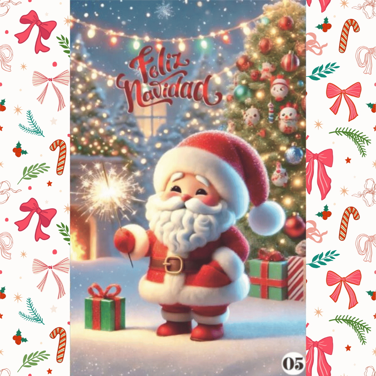 Funda Navideña para Puerta