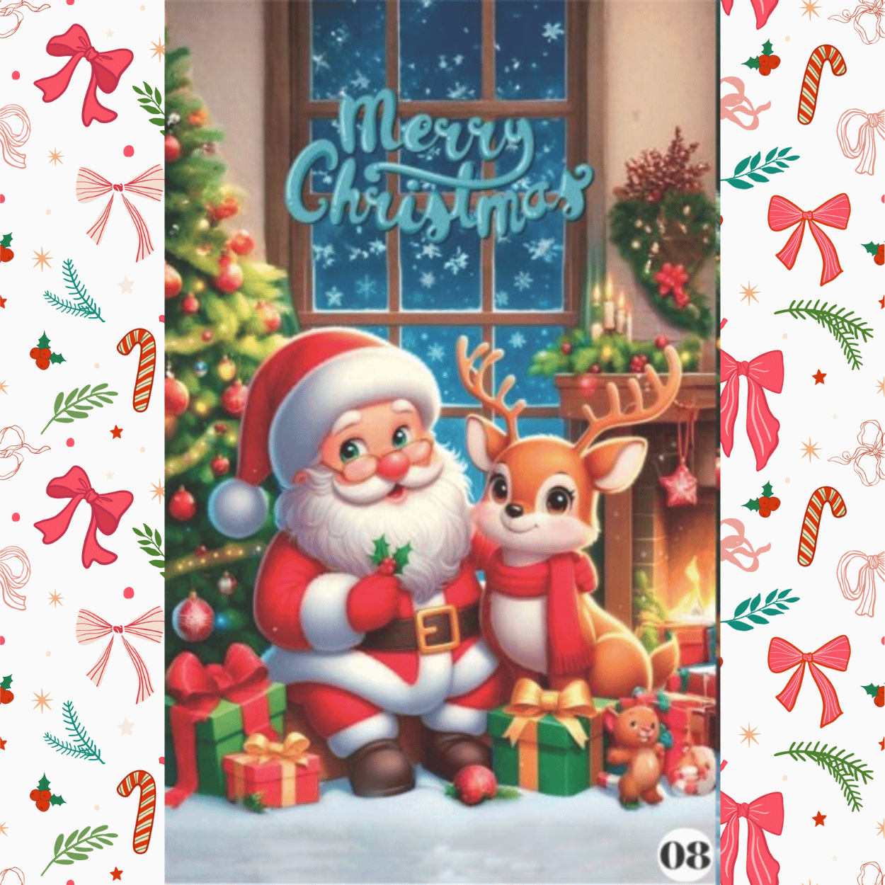 Funda Navideña para Puerta