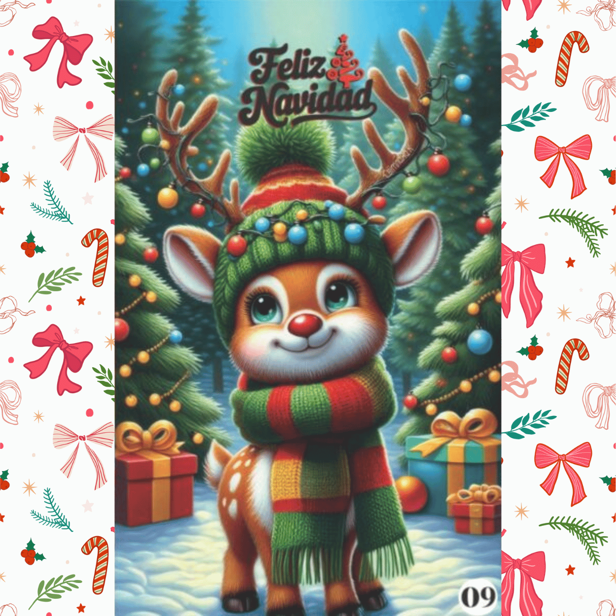 Funda Navideña para Puerta