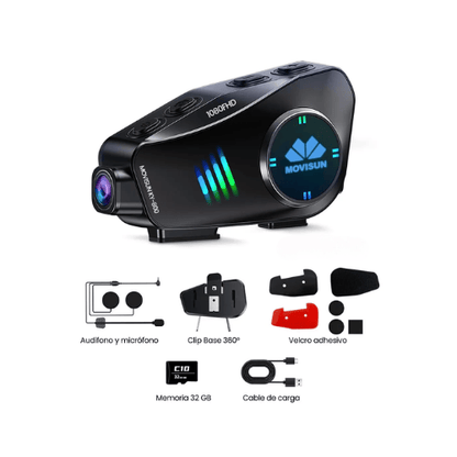 Wow Intercomunicador KY-800 Con Cámara Para Casco De Moto - Movisun