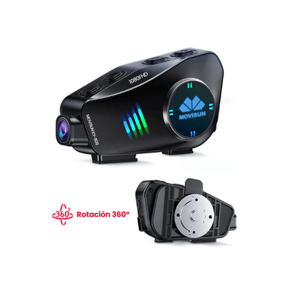 Wow Intercomunicador KY-800 Con Cámara Para Casco De Moto - Movisun